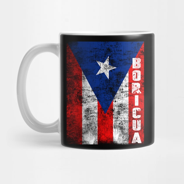 State 51 Puerto Rico Flag Statehood Boricua Pride Distressed by missalona